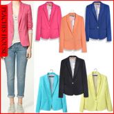 Blazer Jaqueta Slim Feminina